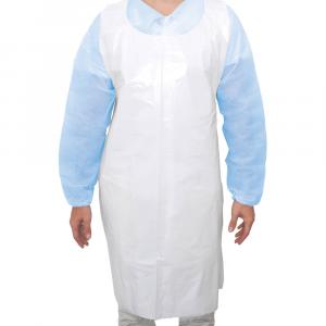 MAIMED Apron PE Schürze 20 μm 75x128 cm weiß