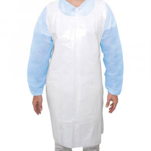 MAIMED Apron PE Schürze 30 μm 75x128 cm weiß