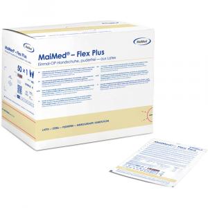 MAIMED Flex Plus PF OP-Handsch.steril Latex Gr.6,5
