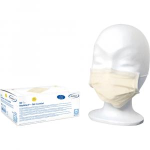 MAIMED Mundschutz 3lagig Gummizug gelb