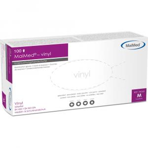 MAIMED vinyl Unt.Handsch.unsteril gepudert Gr.M