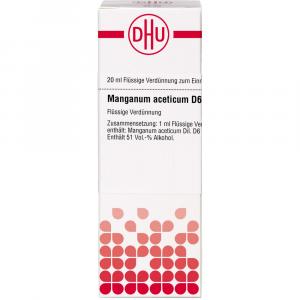 MANGANUM ACETICUM D 6 Dilution