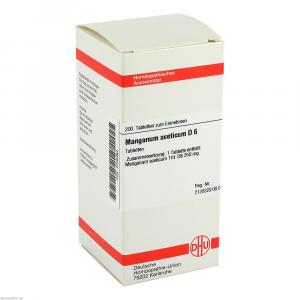 MANGANUM ACETICUM D 6 Tabletten
