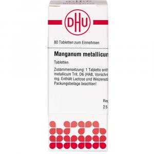 MANGANUM METALLICUM D 6 Tabletten