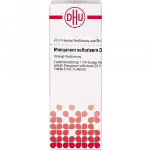 MANGANUM SULFURICUM D 12 Dilution
