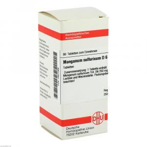 MANGANUM SULFURICUM D 6 Tabletten