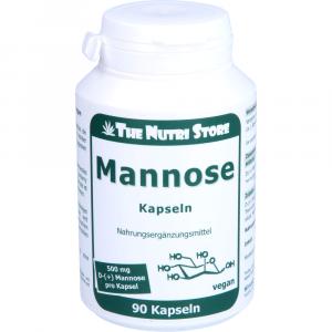 MANNOSE 500 mg vegetarische Kapseln