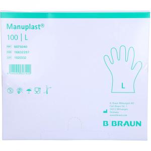 MANUPLAST Einmal Handschuhe PE Gr.L