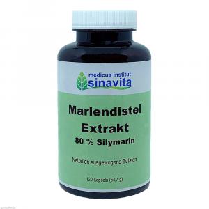 MARIENDISTEL EXTRAKT 80% Silymarin Kapseln