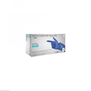 MED COMFORT Blue 300 U.Hands.Nitril unst.pf L