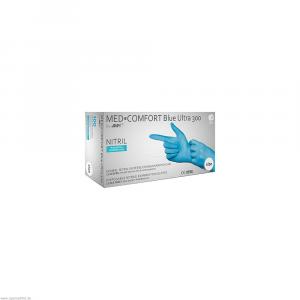 MED COMFORT Blue Ultra 300 U.Hands.Nitril unst.L