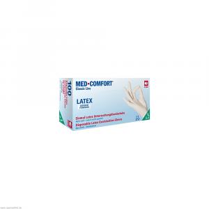 MED COMFORT Latex U.Hands.unste.gepud.L white