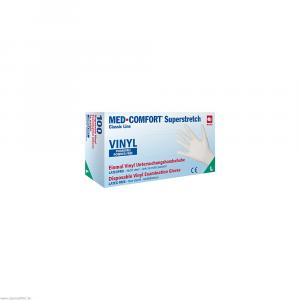 MED COMFORT Superstretch U.Hands.Vinyl unste.pf L