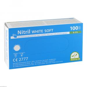 MEDI-INN Unt.Hands.Nitril White Soft unst.pf.Gr.L
