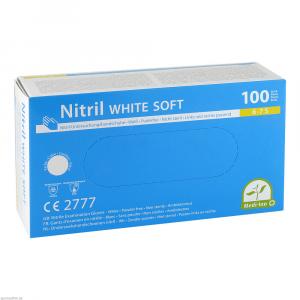 MEDI-INN Unt.Hands.Nitril White Soft unst.pf.Gr.S