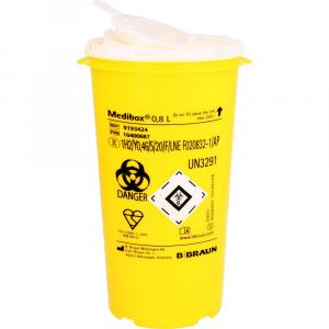 MEDIBOX Entsorgungsbehälter 0,8 l