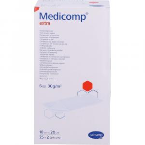 MEDICOMP extra Vlieskomp.steril 10x20 cm 6fach