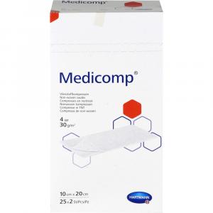 MEDICOMP Vlieskomp.steril 10x20 cm