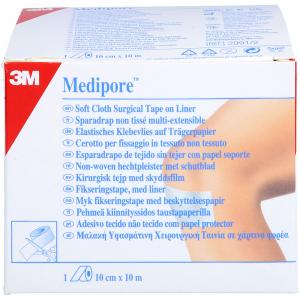 MEDIPORE Fixiervlies 10 cmx10 m auf Liner 2991/2