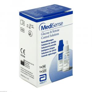 MEDISENSE Glukose u.Ketone Kontrolllösung H/L