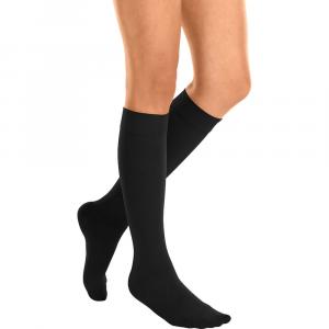 MEDIVEN cotton K1 AD kurz 5 schwarz m.Sp.