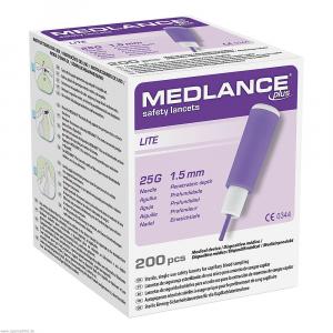 MEDLANCE plus Lite Sicherheitslanzetten 25 G 1,5mm MEDLANCE plus Lite Sicherheitslanzetten 25 G 1,5mm
