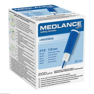 MEDLANCE plus Universal Sicherheitslanz.21 G 1,8mm