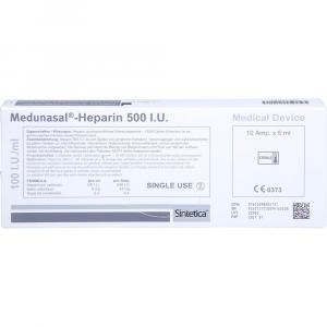 MEDUNASAL-Heparin 500 I.U. Ampullen