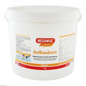 MEGAMAX Aufbaukost Banane Pulver