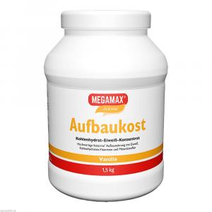 MEGAMAX Aufbaukost Vanille Pulver