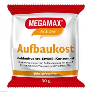MEGAMAX Aufbaukost Waldfrucht Pulver