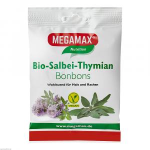 MEGAMAX Bio Salbei-Thymian Bonbons