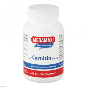 MEGAMAX L-Carnitin 500 mg Tabletten