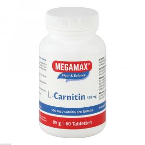 MEGAMAX L-Carnitin 500 mg Tabletten