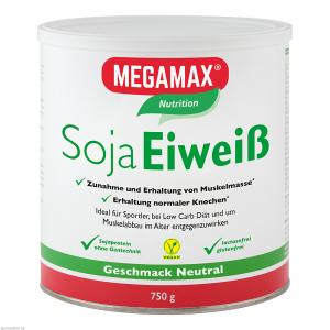 MEGAMAX Soja Eiweiß neutral Pulver