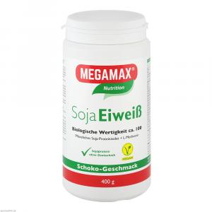 MEGAMAX Soja Eiweiß Schoko Pulver