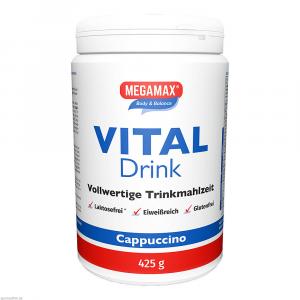 MEGAMAX Vital Drink Cappuccino Pulver