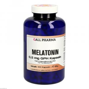 MELATONIN 0,5 mg GPH Kapseln