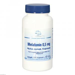 MELATONIN 0,5 mg Ruhe Junek Kapseln