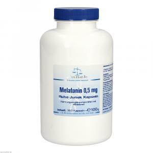 MELATONIN 0,5 mg Ruhe Junek Kapseln