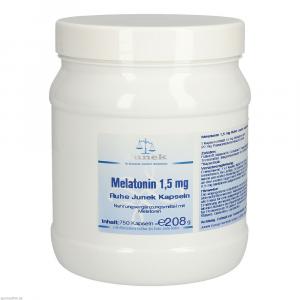 MELATONIN 1,5 mg Ruhe Junek Kapseln