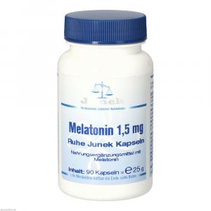 MELATONIN 1,5 mg Ruhe Junek Kapseln