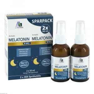 MELATONIN 1 mg Einschlaf-Spray Sparpack