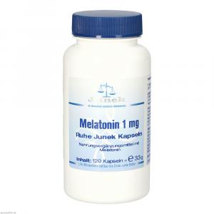 MELATONIN 1 mg Ruhe Junek Kapseln