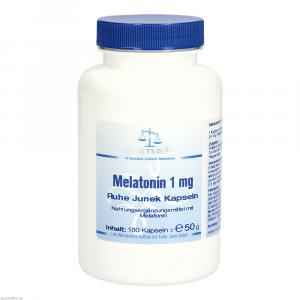 MELATONIN 1 mg Ruhe Junek Kapseln