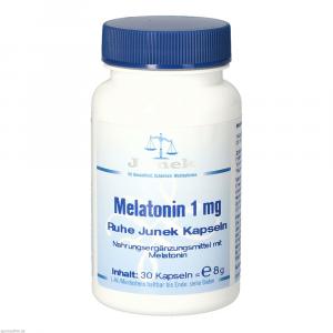 MELATONIN 1 mg Ruhe Junek Kapseln