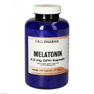 MELATONIN 2,5 mg GPH Kapseln