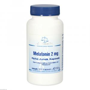 MELATONIN 2 mg Ruhe Junek Kapseln