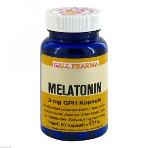 MELATONIN 3 mg GPH Kapseln
