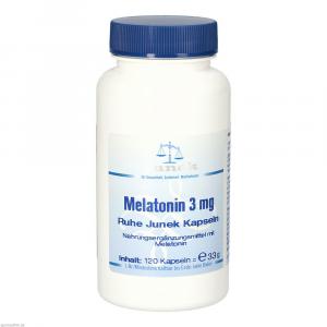 MELATONIN 3 mg Ruhe Junek Kapseln